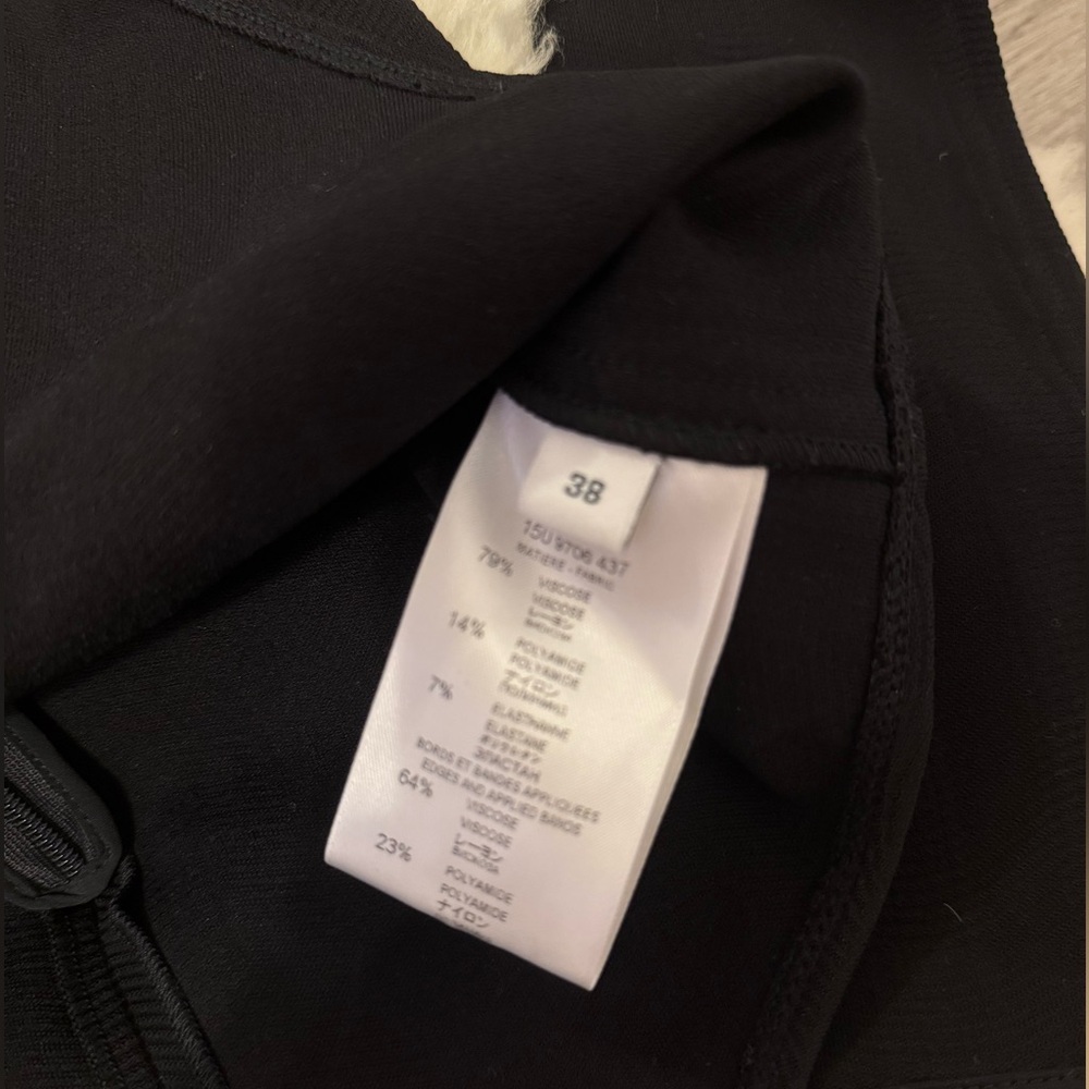 Givenchy Black Lace-Up Bodysuit Aso Kim K - Picture 11 of 14